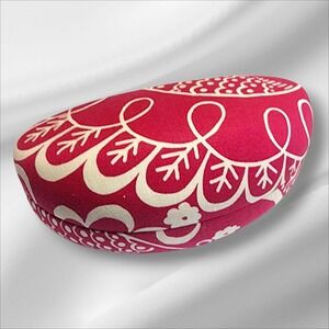 Vera Bradley Eyeglasses Case Rare Twirly Bird Pattern Fabric‎ Clamshell